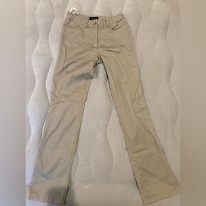 Due Sei Tan Straight Leg Pants